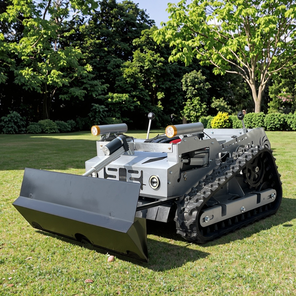 Y1-550mm Wide Track Remote Control Lawn Mower